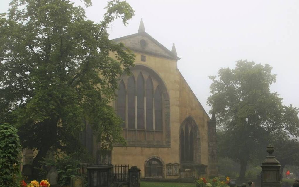 Greyfriars Church in Edinburgh. beeld Wikimedia/Remi Mathis