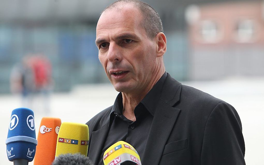 Varoufakis. beeld AFP