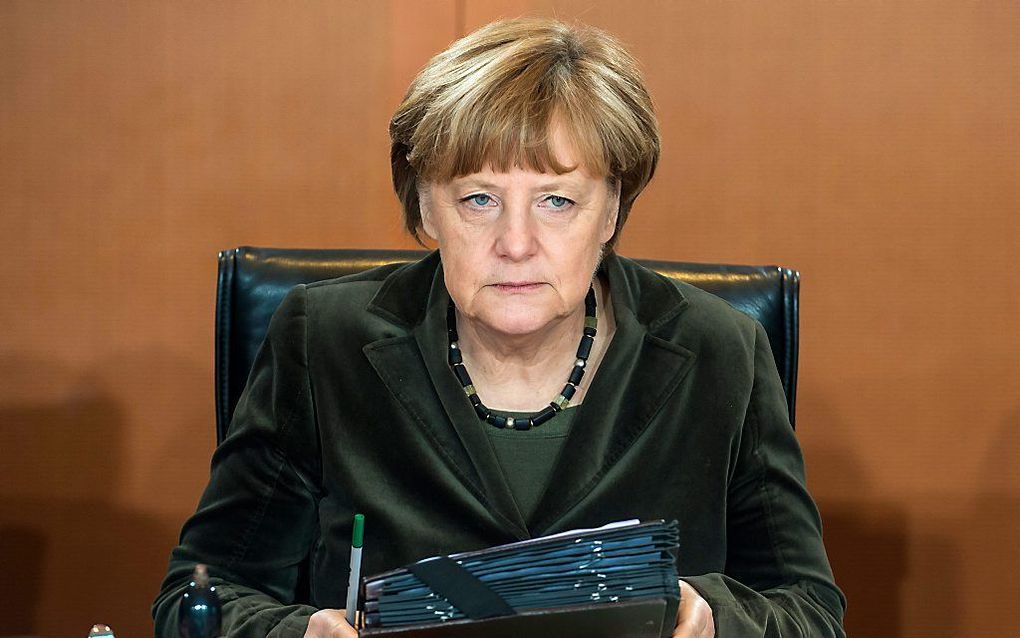 Merkel. beeld EPA