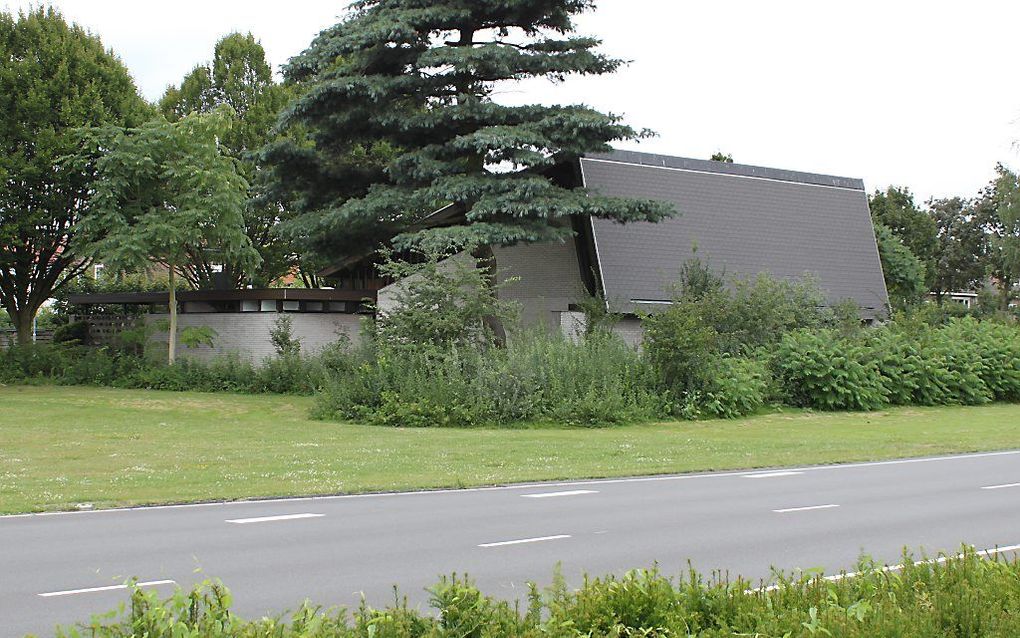 Kerkgebouw van de gereformeerde gemeente in Breda.  beeld J. Sinke