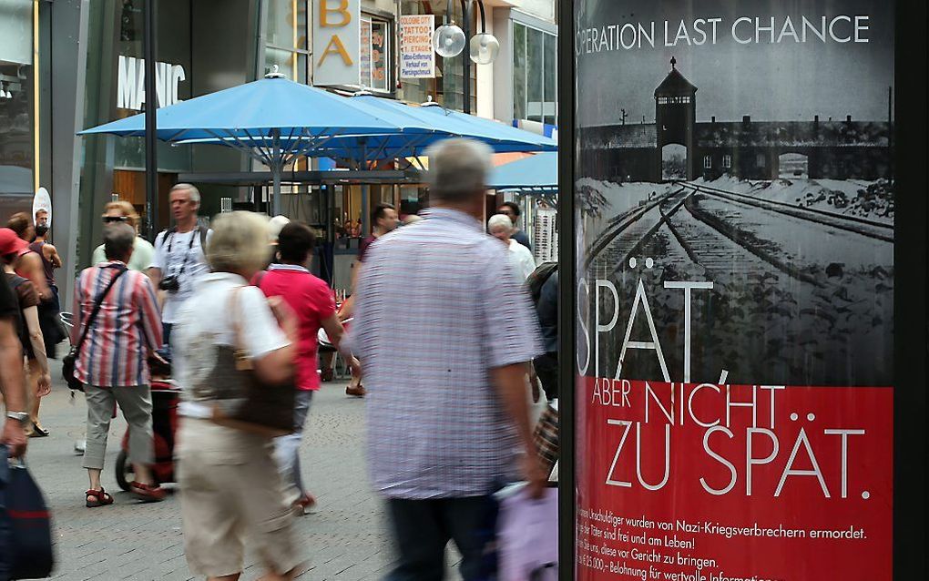 Een museum in Estland moet stoppen met een tentoonstelling dat „slachtoffers van de Holocaust bespot en hun nagedachte beledigt”. Dat vindt het Simon Wiesenthal Center, de internationale Joodse mensenrechtenorganisatie. beeld EPA