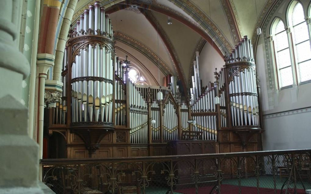 Het Franssenorgel in de Haagse Elandstraatkerk. BeeldEd van Aken