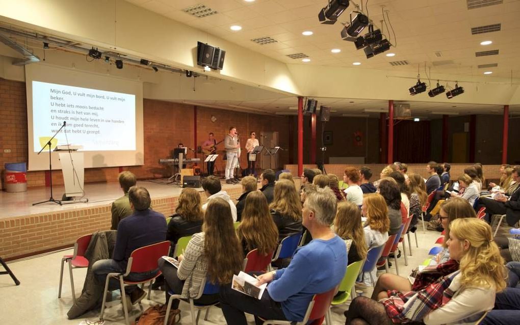 De HGJB organiseerde donderdag een zogeheten BID-avond in Barneveld. beeld Sjaak Verboom