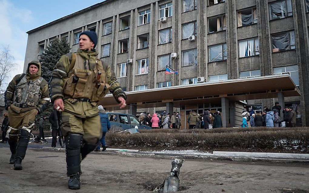 Debaltseve. beeld AFP