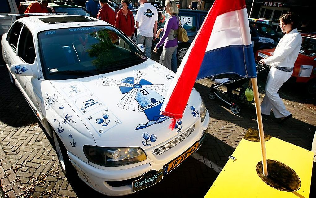 Zomerse editie van de Carbage Run. Beeld ANP