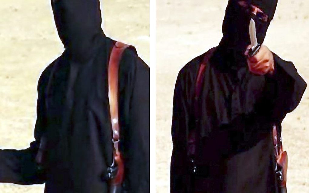 ‘Jihadi John’. beeld EPA