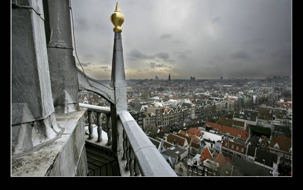 Missionaire projecten in bijvoorbeeld Amsterdam (foto) zouden niet uitsluitend gericht moeten zijn op gemeentestichting, vindt theoloog en filosoof Gerko Tempelman. beeld RD, Sjaak Verboom