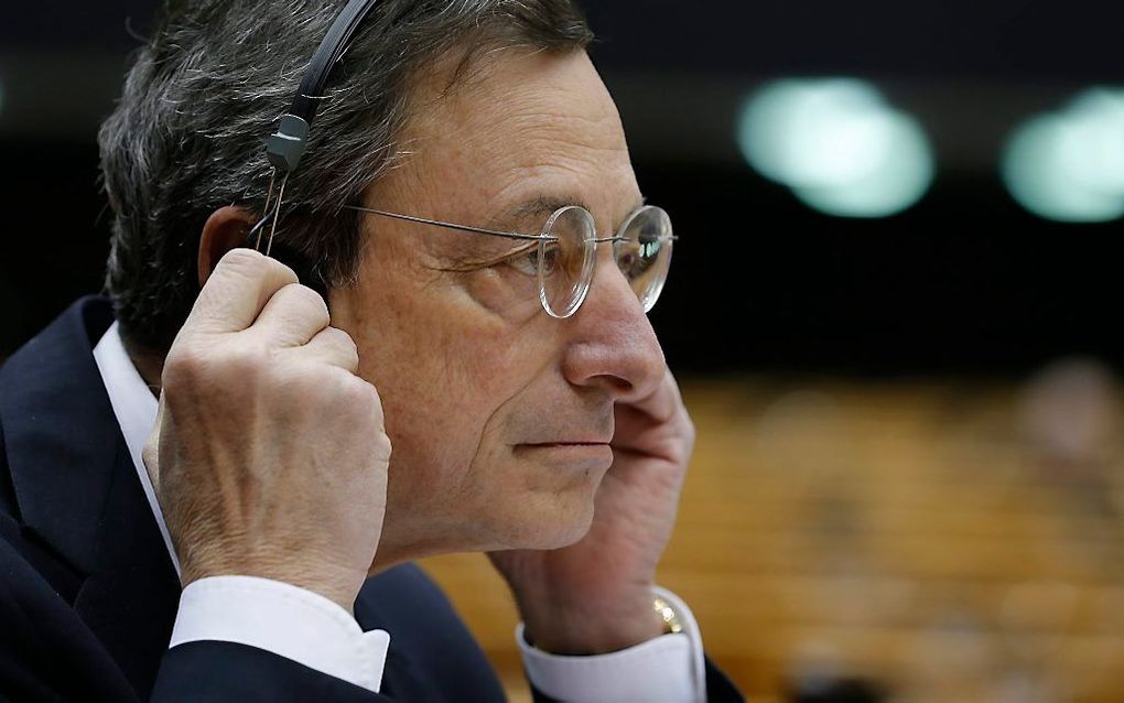 Draghi. Beeld EPA