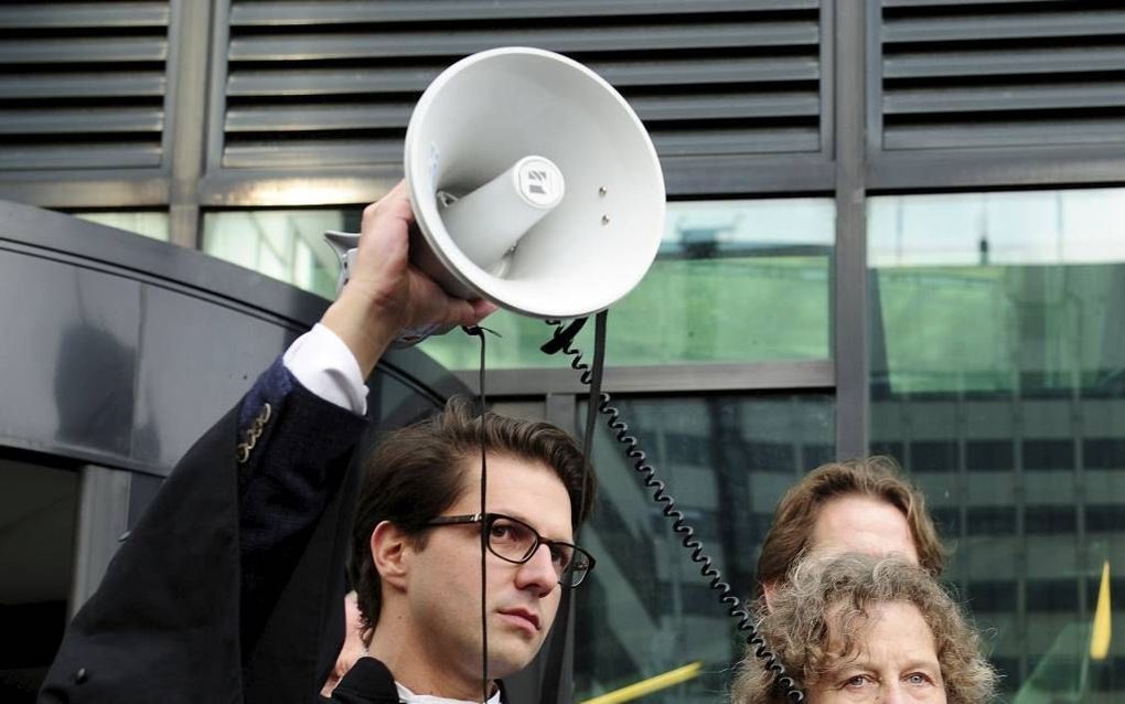 Strafrechtadvocaat Eric Steller (l.): „Teeven zet voortbestaan strafrechtadvocatuur op het spel.” beeld ANP