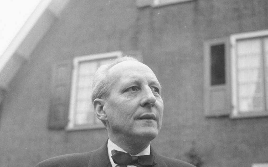 Dr. Anthon van der Horst in 1956. Beeld J. D. Noske