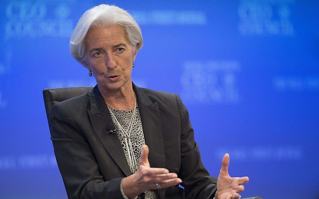 IMF-directeur Christine Lagarde. beeld AFP