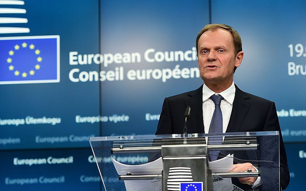 Donald Tusk. beeld AFP