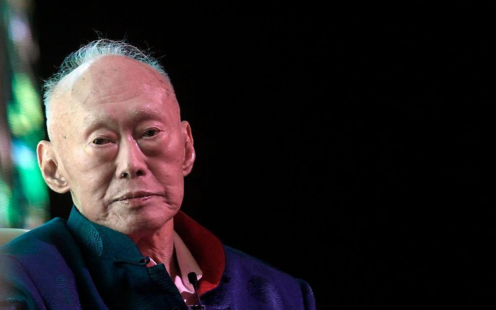 Lee Kuan Yew. Beeld EPA