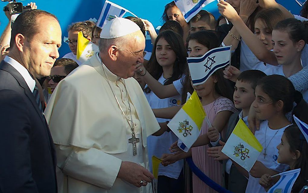 Paus Franciscus. beeld Alfred Muller