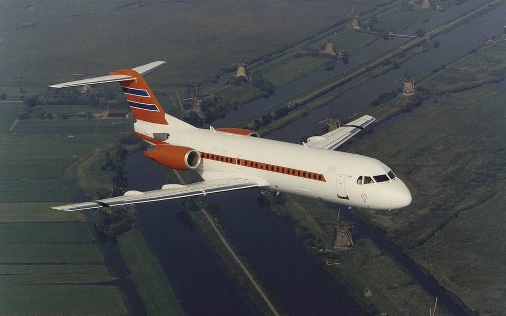 Nederland moet een nieuw regeringstoestel aanschaffen. De Fokker 70 wordt uit de lucht gehaald. beeld ANP