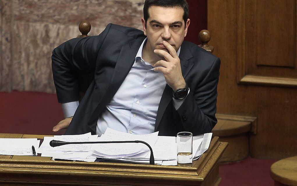 Tsipras. Beeld EPA