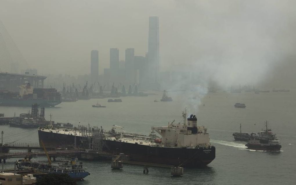 HONGKONG. China's welvaart hangt af van een intensieve scheepvaart. Om die wereldwijd te beschermen neemt Peking maatregelen die onrust wekken bij landen dichtbij en ver weg. beeld EPA