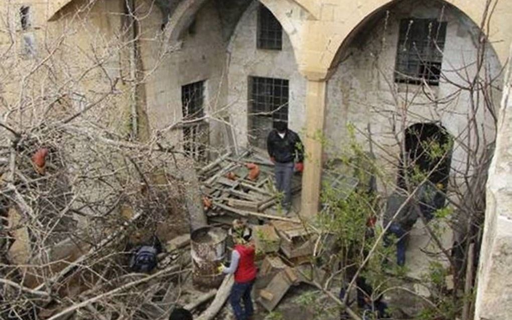 De protestantse kerk in het Turkse Mardin. beeld Diyarbakir Protestan Kilisesi