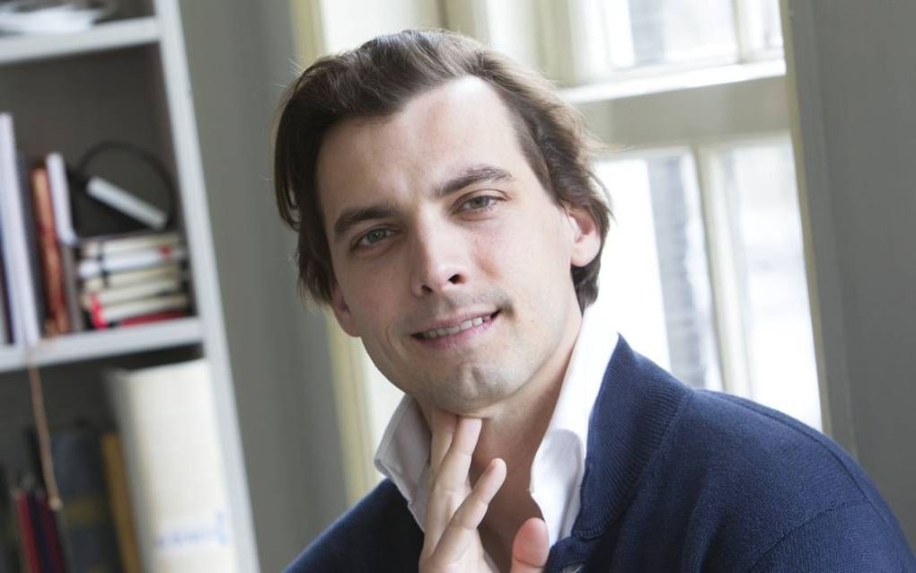 Publicist dr. Thierry Baudet: ”Ons nationale parlement  moet het laatste woord hebben, niet de Europese Unie." beeld RD, Anton Dommerholt