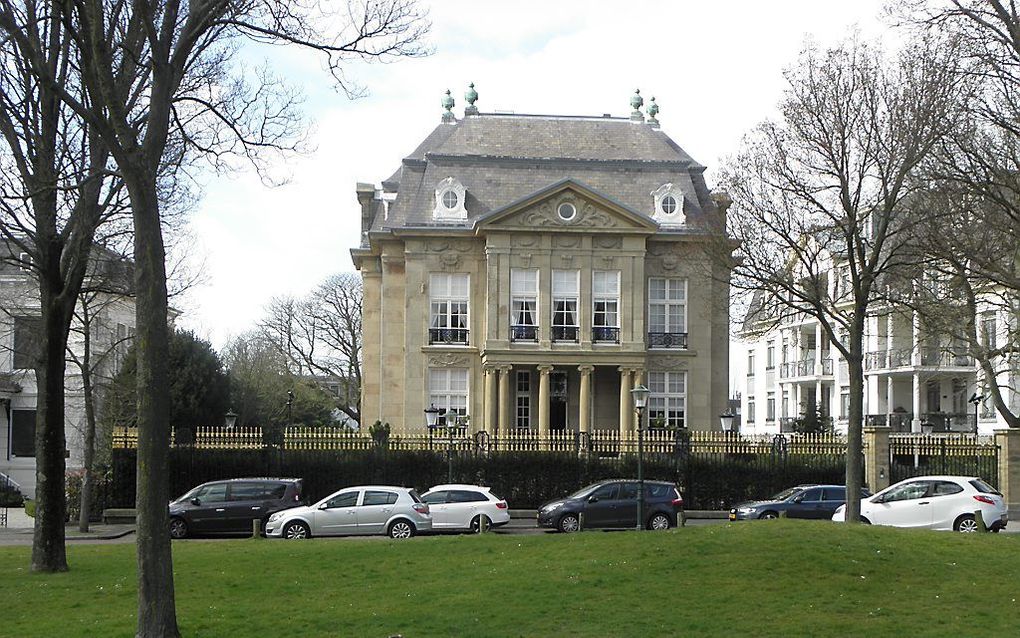 Villa Sandhaghe. Dit was het hoofdkwartier van de Duitse officier Rudolf Petersen die de zogeheten snelboten de Noordzee op stuurde.  Foto RD