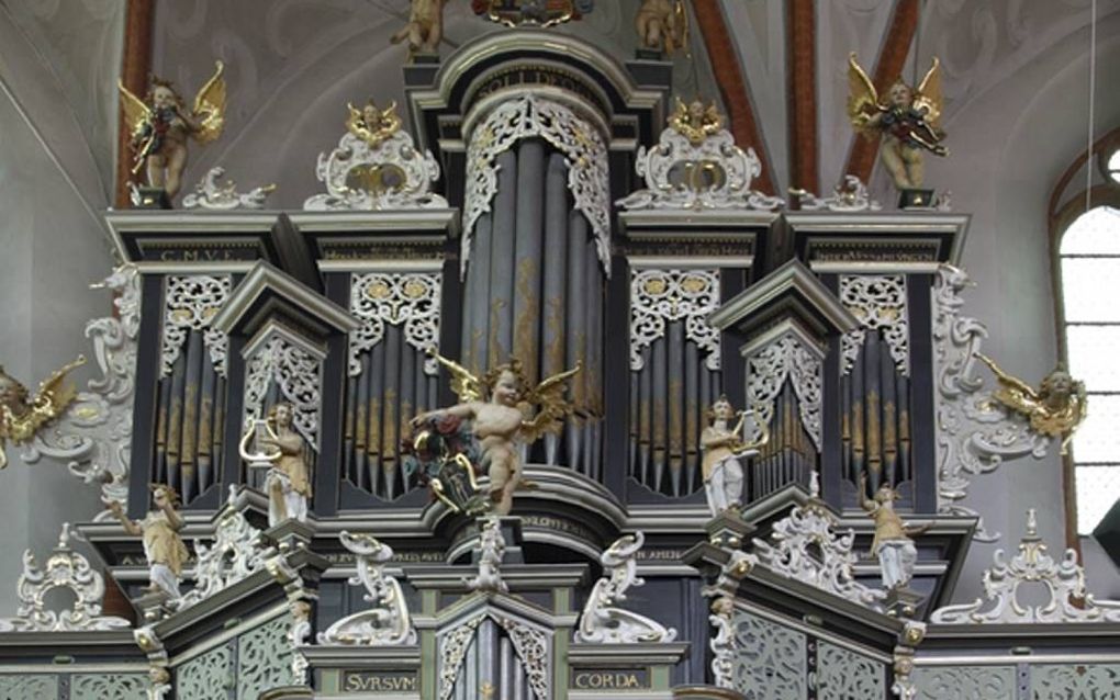 Het orgel in de kloosterkerk in Lüne. Beeld Kloster Lüne