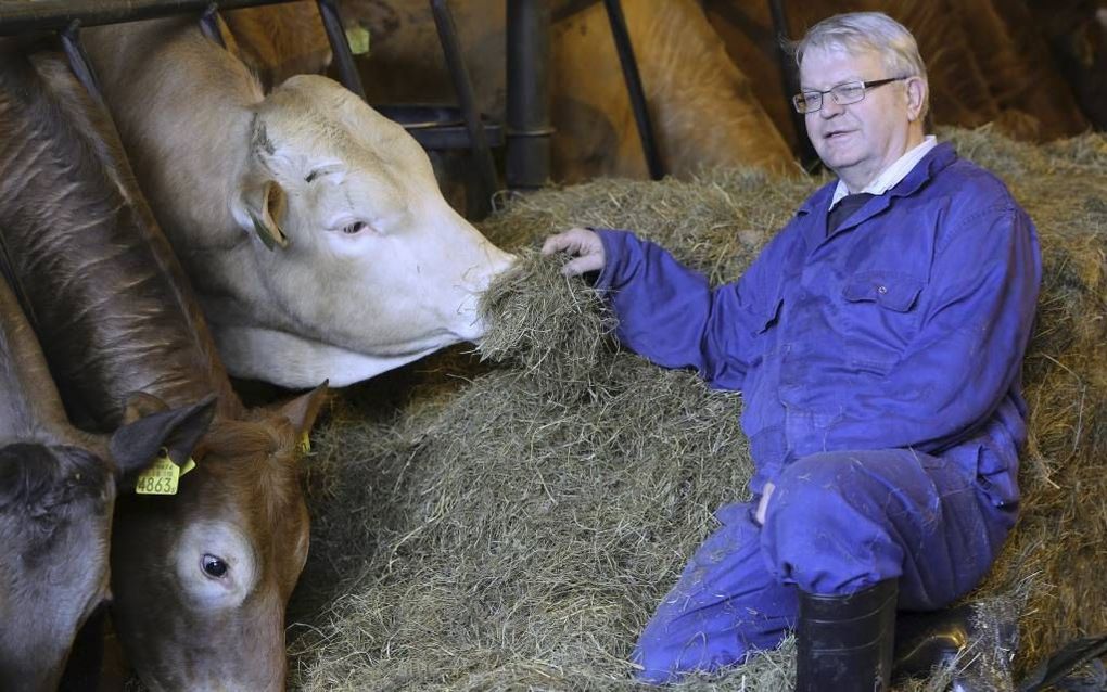 Johan den Hartog verzorgde 42 jaar veehouderijonderwijs. beeld VidiPhoto