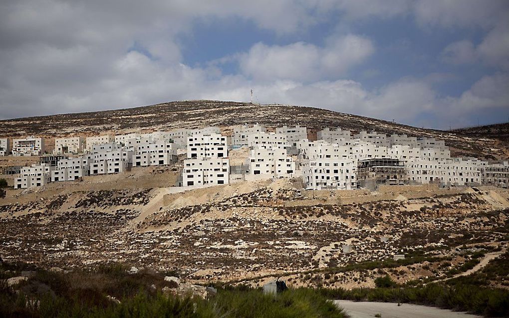 Een Israëlische nederzetting op de Westelijke Jordaanoever. Beeld AFP