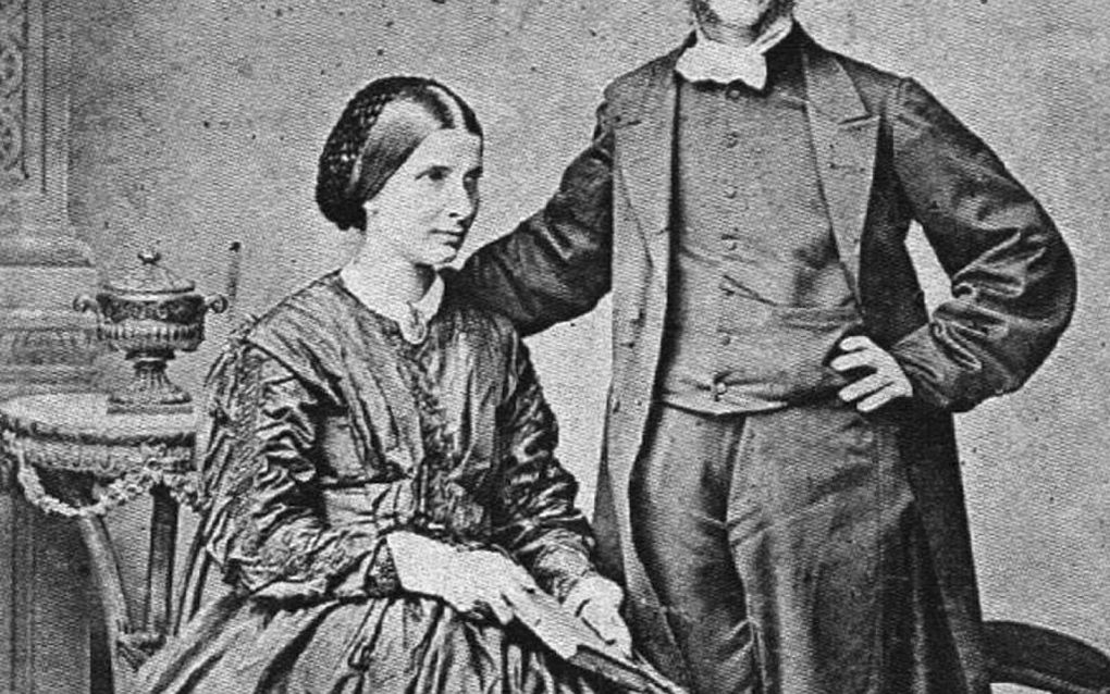 Hudson Taylor met zijn vrouw, Maria Dyer. beeld Wikimedia