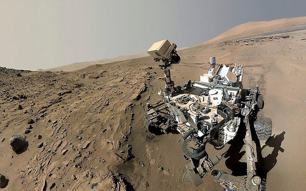 De Marsverkenner Curiosity. beeld EPA/NASA