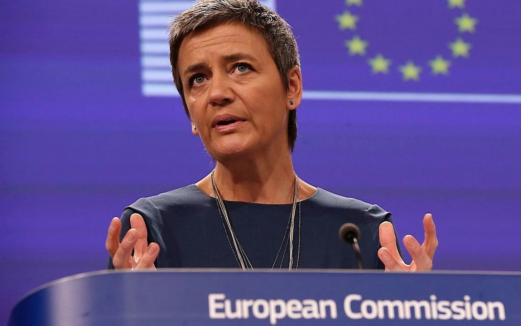 Margrethe Vestager. beeld EPA