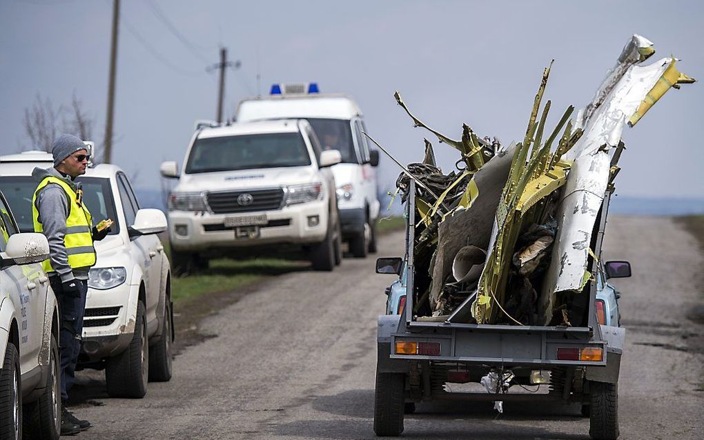 Als het klopt dat er MH17-brokstukken worden tentoongesteld in een Russisch museum, dan is dat „respectloos, grievend en bijzonder ongepast”. Dat heeft minister Bert Koenders van Buitenlandse Zaken vrijdag desgevraagd gezegd tegen persbureau ANP. beeld AF