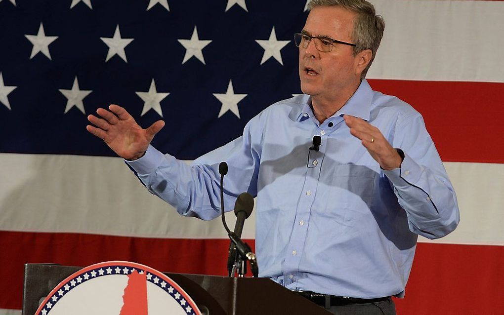 Jeb Bush. beeld AFP