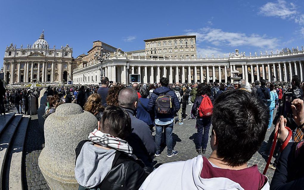 St. Pieter in Vaticaanstad.  beeld AFP