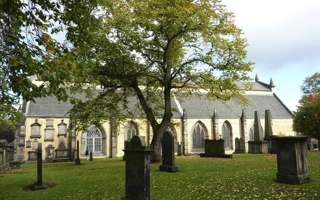 Isabel Alison en Marion Harvie werden begraven op het kerkhof van de Greyfriars Kirk in Edinburgh.  beeld RD