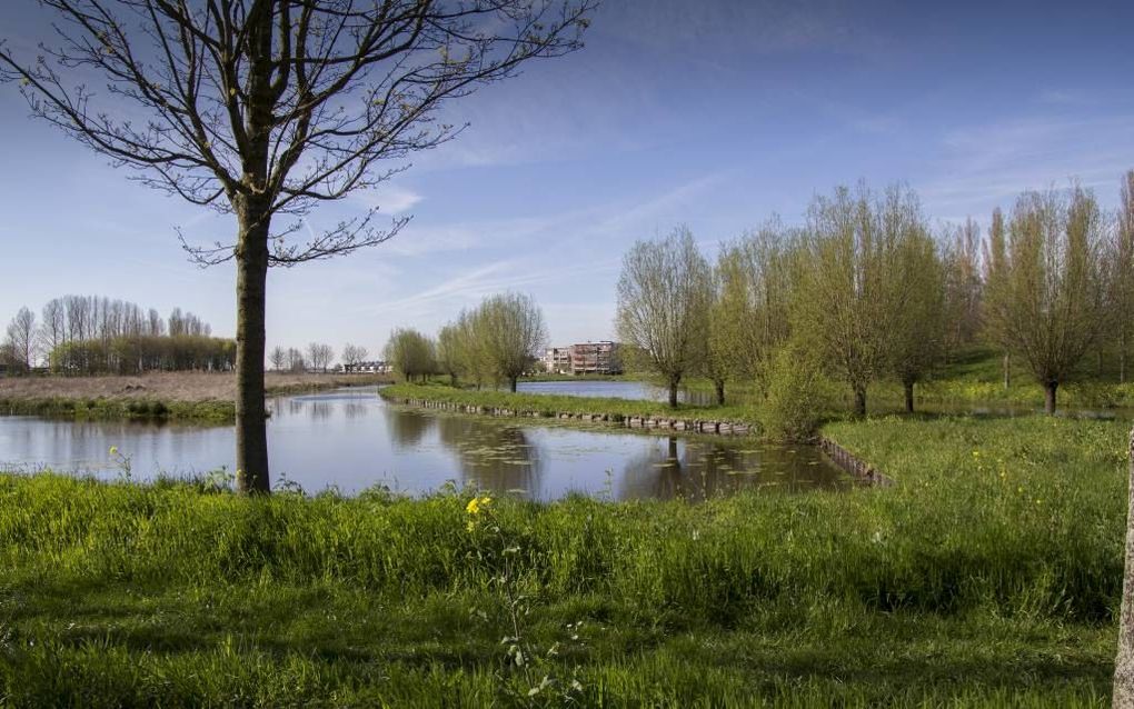 WOERDEN. Onder een deel van de 10.000 inwoners tellende Woerdense woonwijk Molenvliet bevinden zich op 2 kilo­meter diepte olie en gas. Volgens minister Kamp zijn boringen echter nog niet aan de orde. beeld Martin Droog