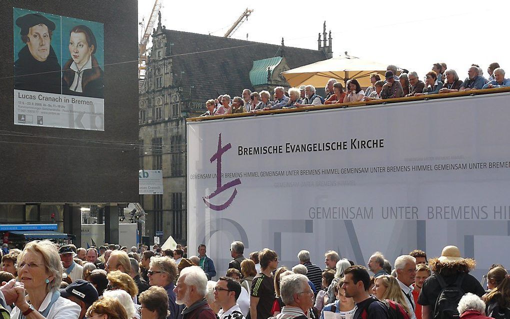 Kirchentag Bremen.  beeld EKD