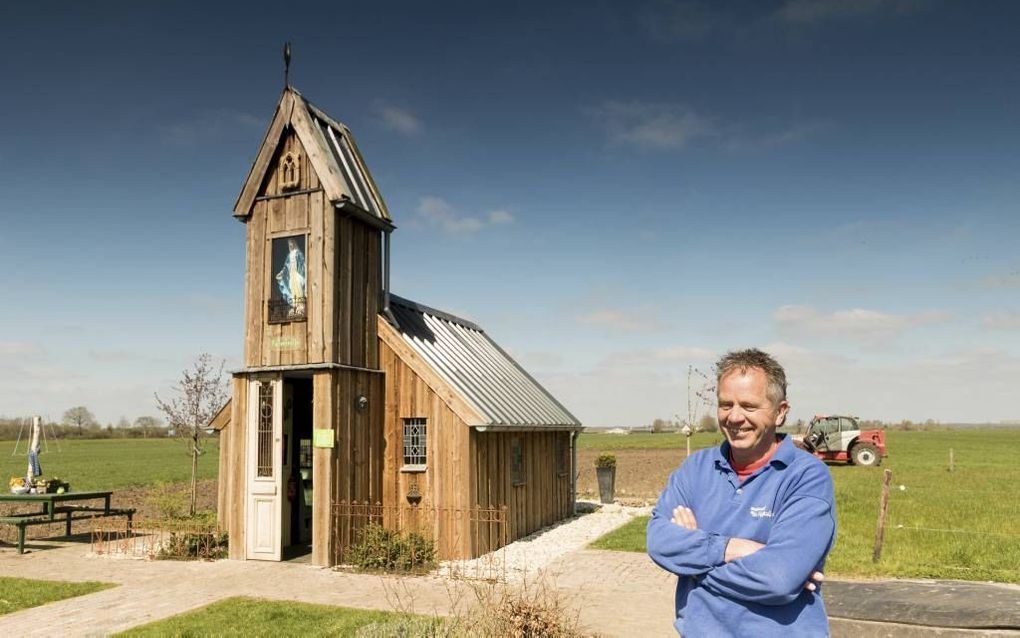 Het kleinste kerkje van Nederland. beeld Novum