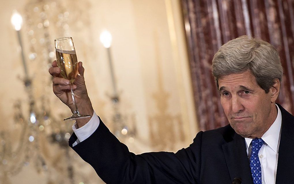 John Kerry. beeld AFP