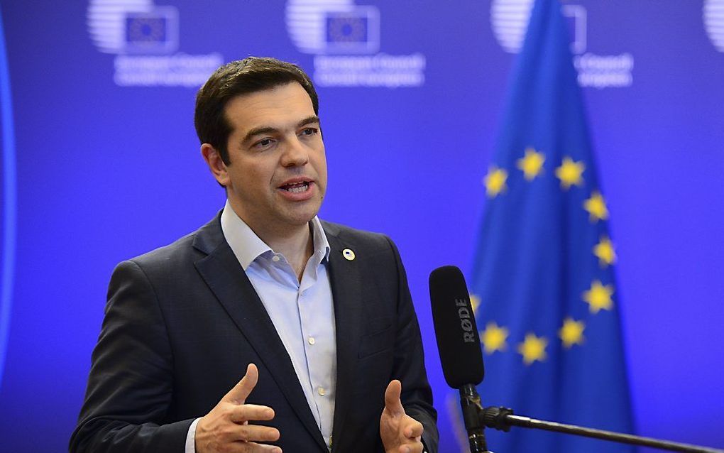 Tsipras. Beeld AFP