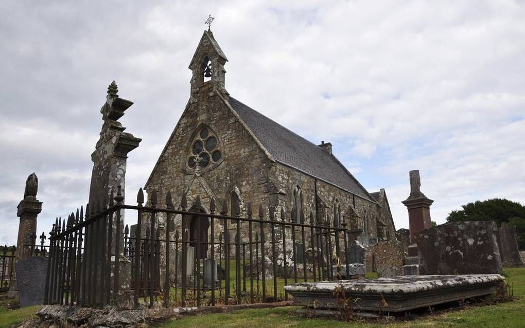 De kerk van Kilmory op het eiland Arran waar Archibald Cook in 1788 werd geboren. Foto Wikimedia