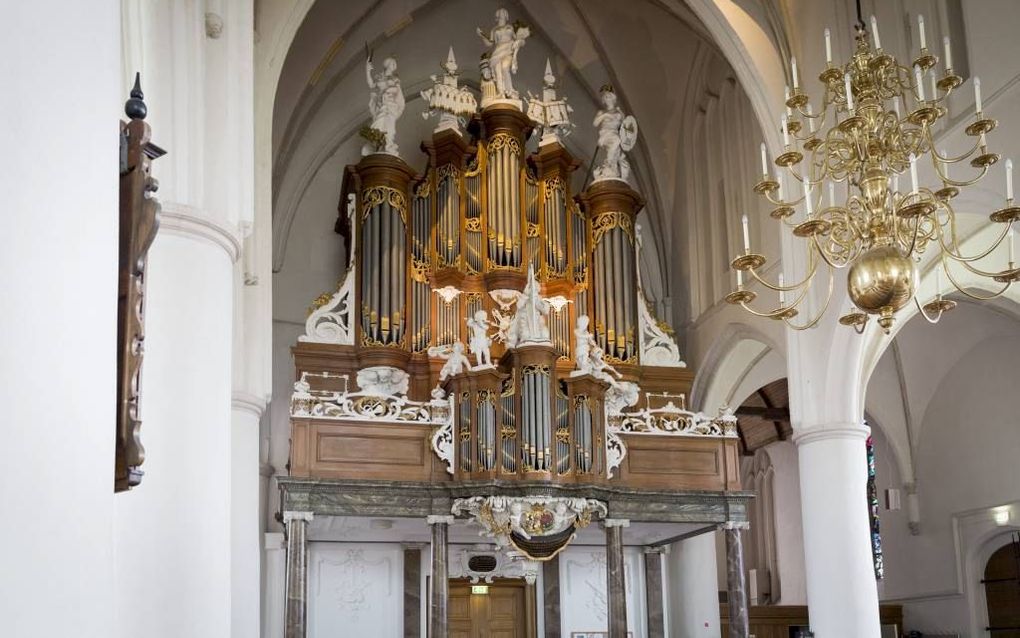 Het Hinszorgel in Bolsward. Beeld Sjaak Verboom