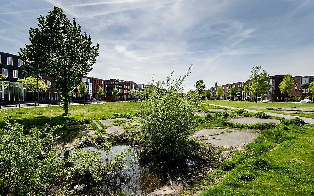 De fundamenten van S.E. Fireworks in Roombeek. beeld ANP