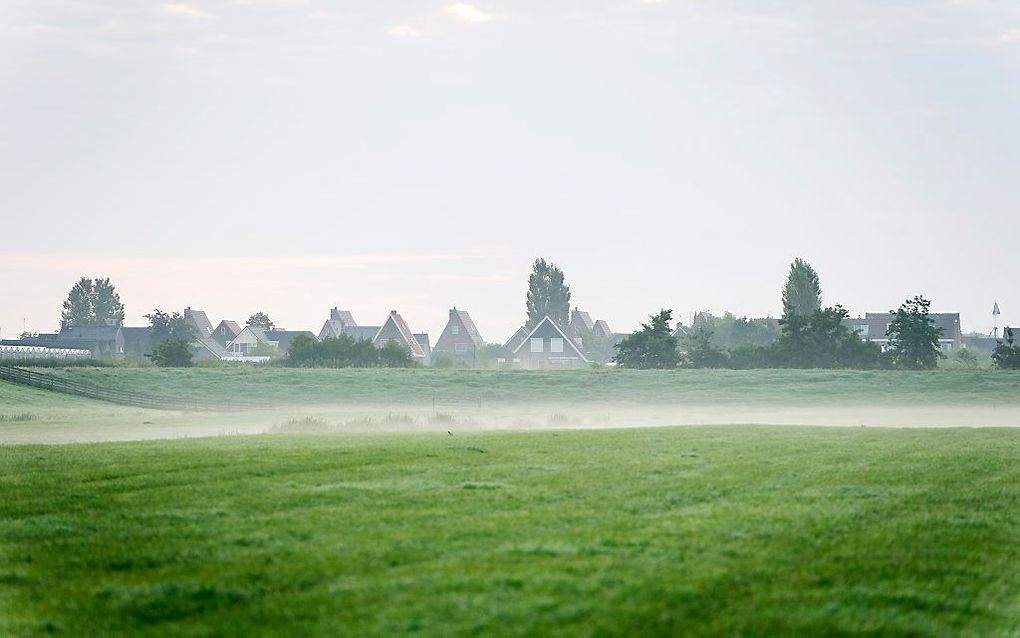 Het Groningse platteland. Beeld ANP