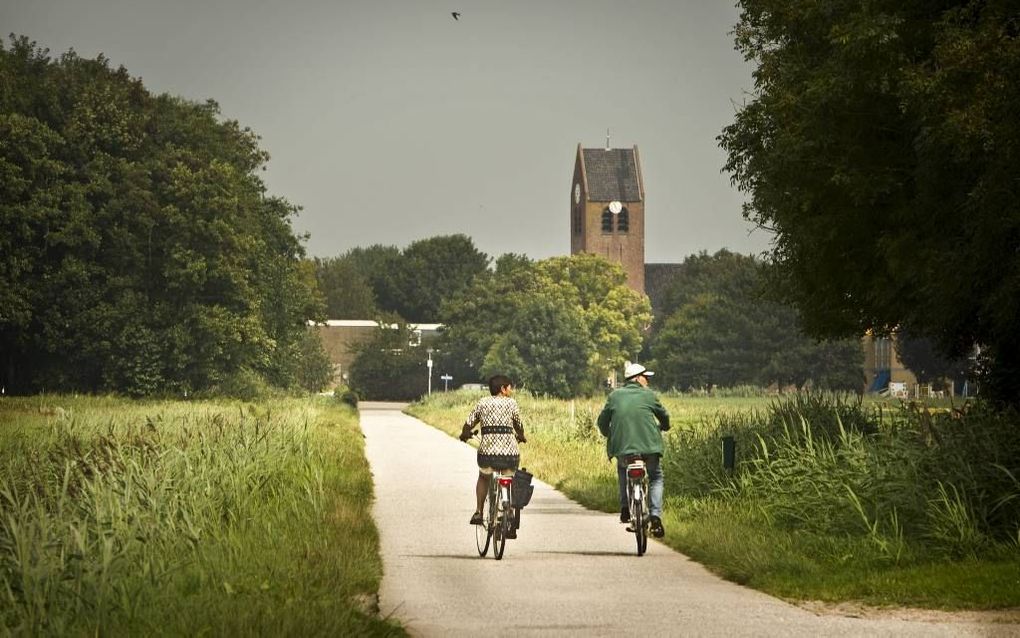 De religiositeit en kerkelijkheid verschilt sterk per provincie. In Groningen (foto) is slechts een derde van de bevolking kerkelijk, terwijl dat in Limburg driekwart is. beeld Henk Visscher