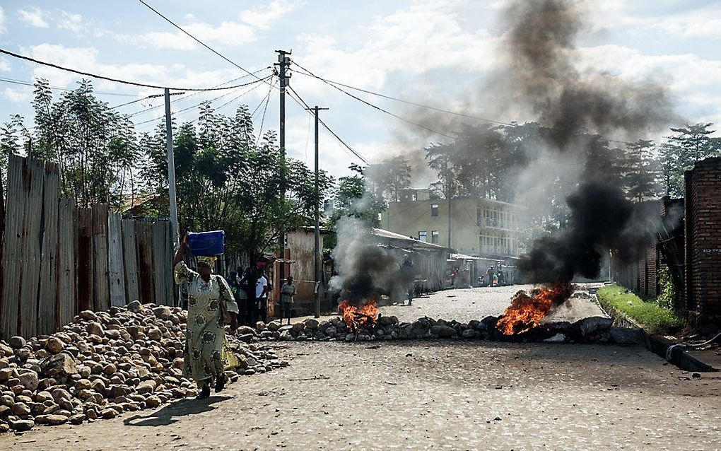 De Burundese hoofdstad Bujumbura. beeld AFP