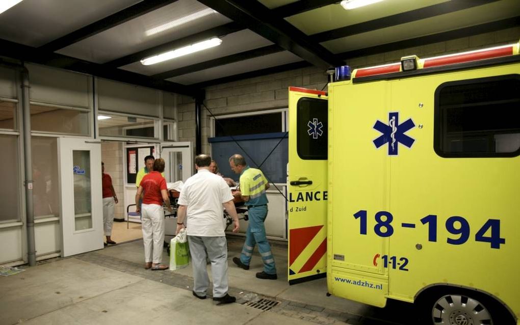 Ambulancebroeder. beeld Sjaak Verboom