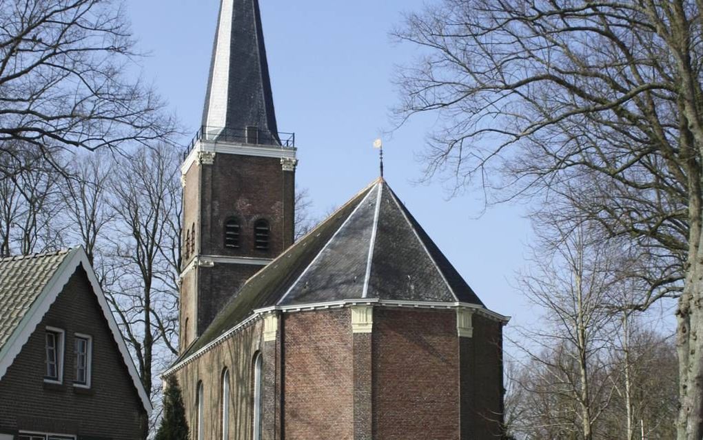 De hervormde kerk in Langweer. beeld Tsjerkepaad