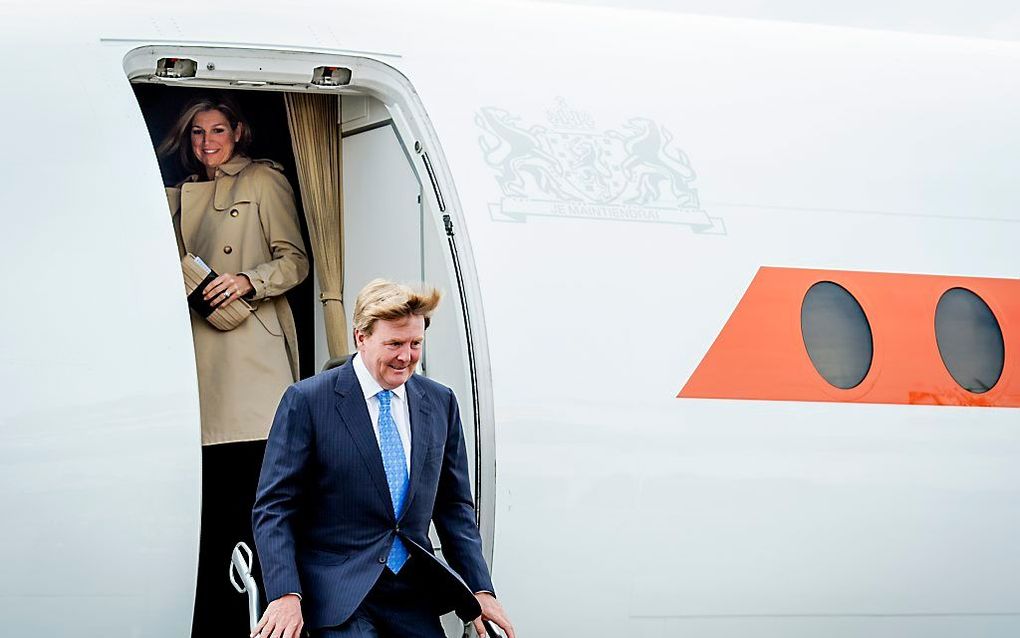 Koning Willem-Alexander en koningin Máxima beginnen woensdagmorgen (plaatselijke tijd) in Ottawa aan hun driedaags staatsbezoek aan Canada.  beeld ANP