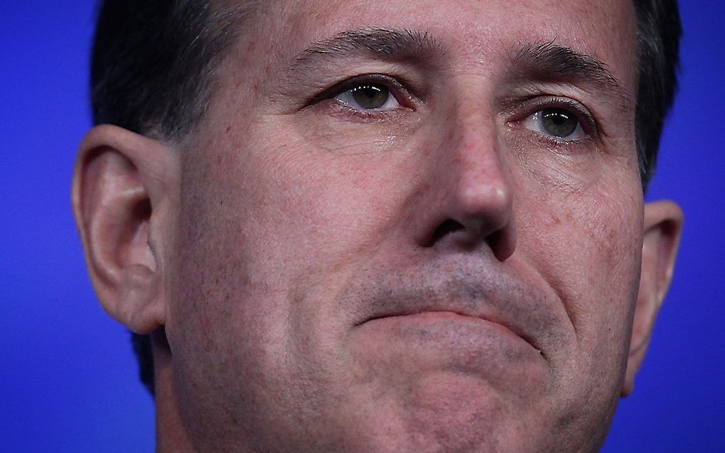 Rick Santorum. beeld AFP