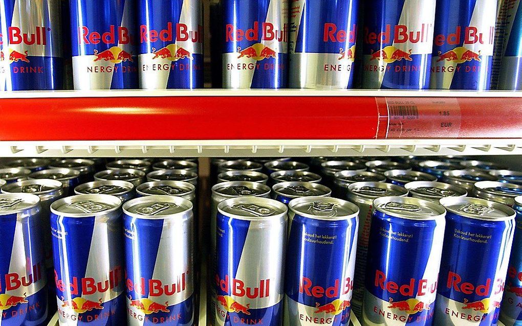 Het populaire energiedrankje Red Bull. beeld ANP